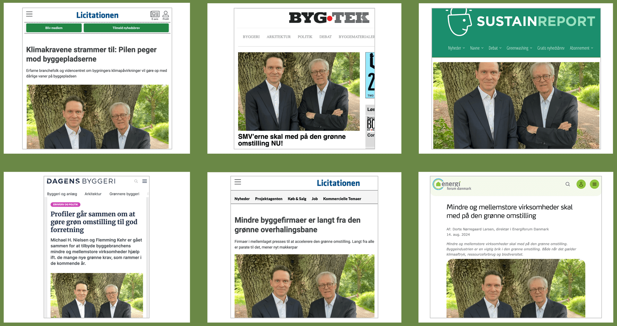 FLOT MODTAGELSE AF KEHR+NIELSEN I BYGGERIETS FAGMEDIER